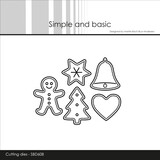 Simple and Basic Christmas Cookies Dies (SBD608)