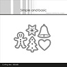 Simple and Basic Christmas Cookies Dies (SBD608)