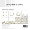 Simple and Basic Winterflowers 6x6 Inch Paper Pad (SBP555)