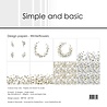 Simple and Basic Winterflowers 12x12 Inch Paper Pad (SBP755)