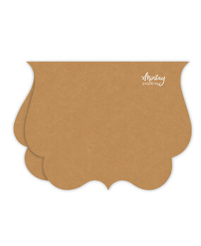 Mintay Basic Bracket Card Base Kraft (5pcs) (MT-BASIC-C56)