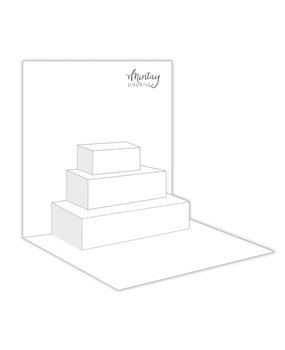 Mintay Basic Pop-Up Card Insert White (5pcs) (MT-BASIC-C59)