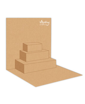 Mintay Basic Pop-Up Card Insert Kraft (5pcs) (MT-BASIC-C60)