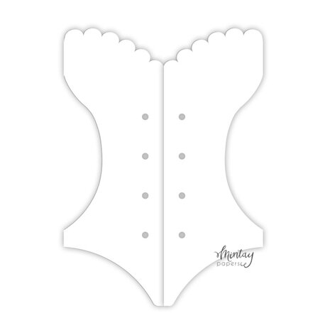Mintay Basic Corset Card Base White (5pcs) (MT-BASIC-C61) Mintay Basic Corset Card Base White (5pcs) (MT-BASIC-C61)