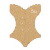 Mintay Basic Corset Card Base Kraft (5pcs) (MT-BASIC-C62)