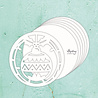 Mintay Chippies Album Base 8x8 Inch Xmas Bauble (MT-CHIP4-A5) Mintay Chippies Album Base 8x8 Inch Xmas Bauble (MT-CHIP4-A5)