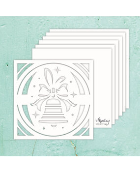 Mintay Chippies Album Base 8x8 Inch Xmas Bell (MT-CHIP4-A6)