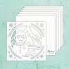 Mintay Chippies Album Base 8x8 Inch Snowman (MT-CHIP4-A7) Mintay Chippies Album Base 8x8 Inch Snowman (MT-CHIP4-A7)