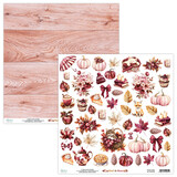Mintay Rust & Rose 12x12 Inch Paper Elements (MT-RAR-09)
