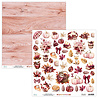 Mintay Rust & Rose 12x12 Inch Paper Elements (MT-RAR-09)