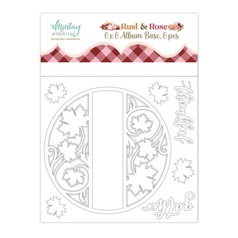 Mintay Rust & Rose 6x8 Inch Chipboard Album Base (MT-RAR-10)