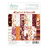 Mintay Rust & Rose 6x8 Inch Add-On Paper Pad (MT-RAR-11) Mintay Rust & Rose 6x8 Inch Add-On Paper Pad (MT-RAR-11)