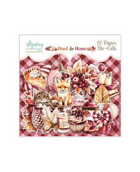 Mintay Rust & Rose Paper Die-Cuts (60pcs) (MT-RAR-LSC)