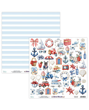 Mintay Riviera Moments 12x12 Inch Paper Elements (MT-RIV-09)