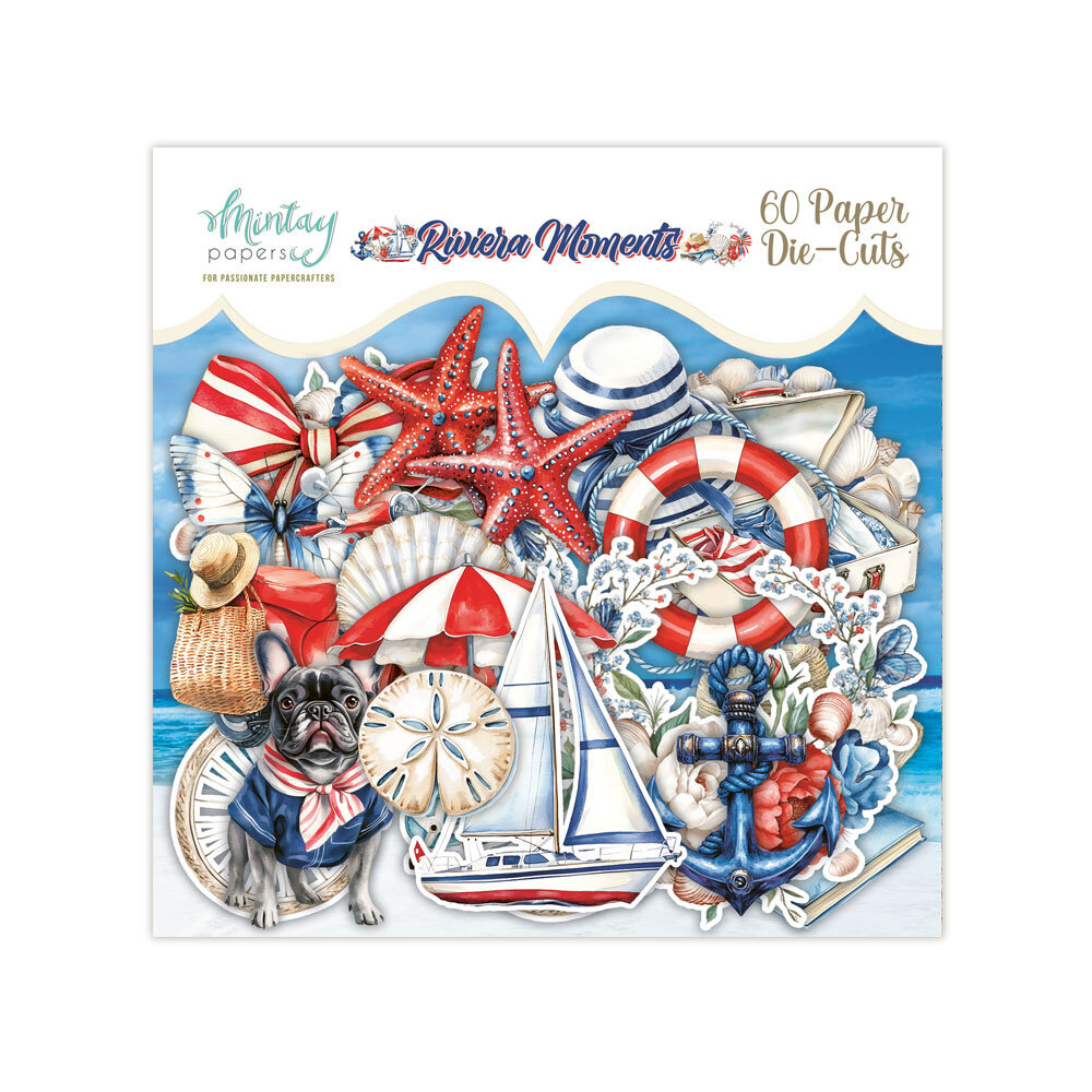 Mintay Riviera Moments Paper Die-Cuts (60pcs) (MT-RIV-LSC)