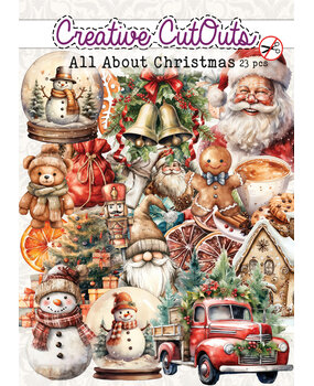 Creatief Art All About Christmas Die-Cuts Creative CutOuts (23pcs) (CCODC-007) Creatief Art All About Christmas Die-Cuts Creative CutOuts (23pcs) (CCODC-007)
