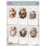 Creatief Art Vintage Santa Claus Card Kit (RE2530-0189)