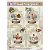 Creatief Art Frosted Snowglobes Card Kit (RE2530-0188)