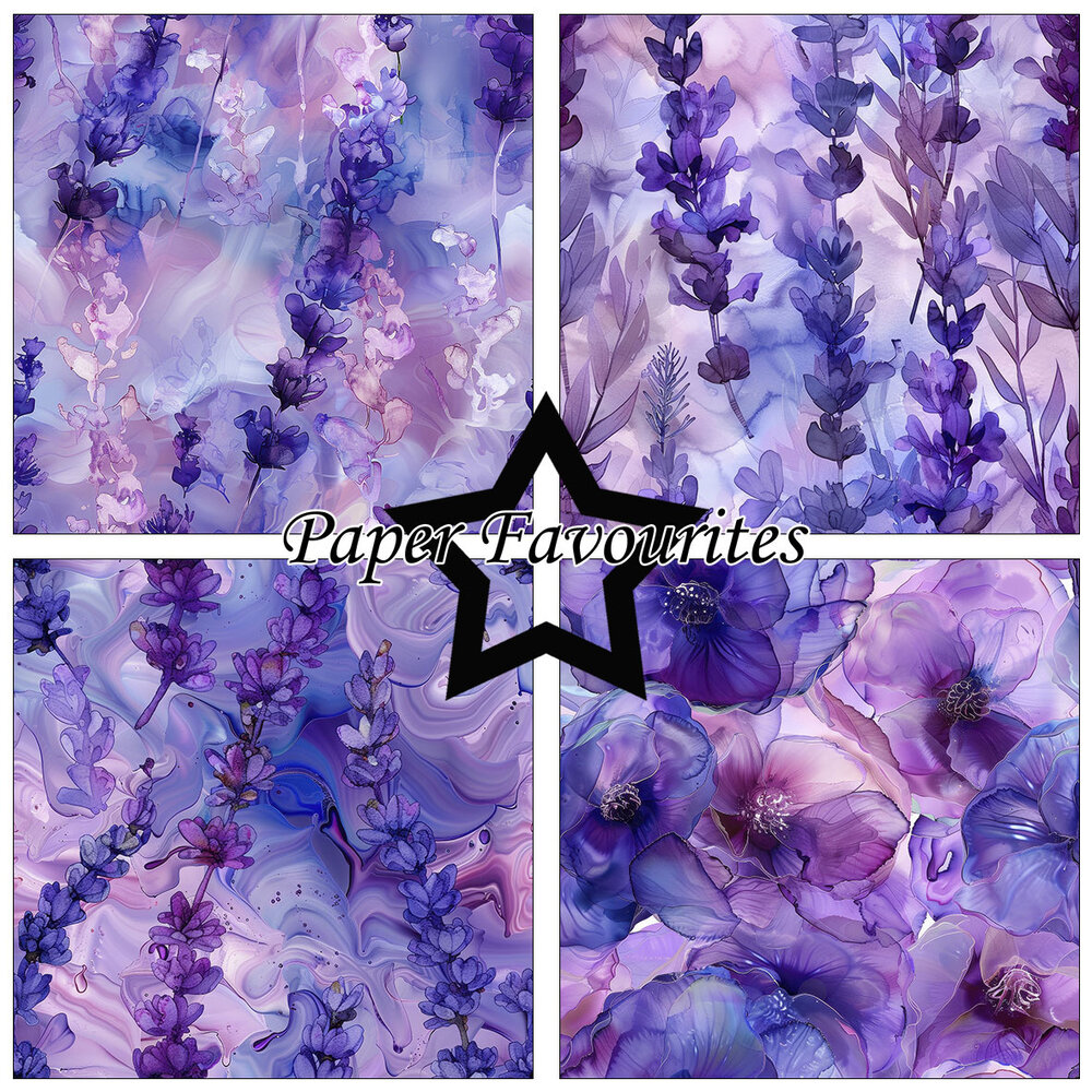 Paper Favourites Alcohol Ink Lavender 12x12 Inch Paper Pad (PF758) Paper Favourites Alcohol Ink Lavender 12x12 Inch Paper Pad (PF758)