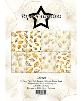 Paper Favourites Leaves A5 Paper Pad (PFA200)