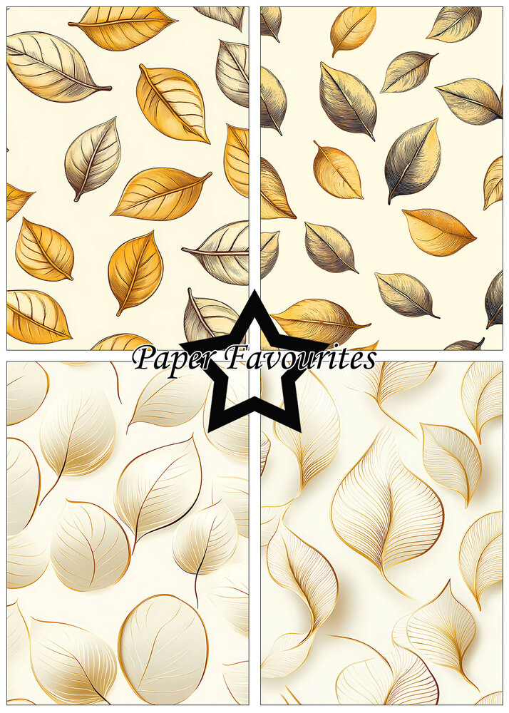Paper Favourites Leaves A5 Paper Pad (PFA200)