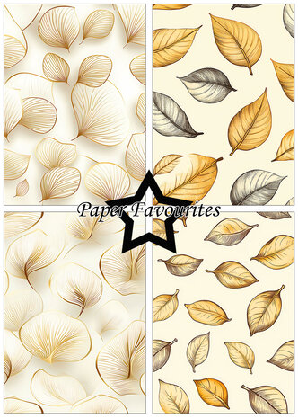 Paper Favourites Leaves A5 Paper Pad (PFA200)