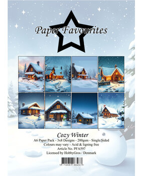 Paper Favourites Cozy Winter A6 Paper Pad (PFA597)