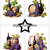 Paper Favourites Wine Bottles A6 Paper Pad (PFA599)