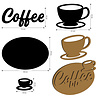 Stamperia Coffee and Chocolate MDF Crafty Shapes Blanks Cup and Plate (KLSM70) Stamperia Coffee and Chocolate MDF Crafty Shapes Blanks Cup and Plate (KLSM70)
