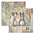 Furry Friends 12x12 Inch Paper Sheet Dogs and Numbers (10pcs) (SBB1099)
