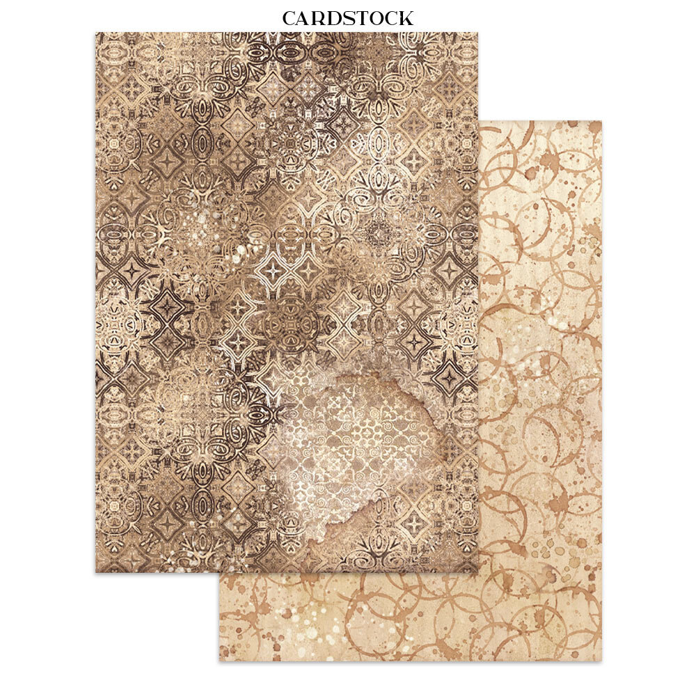 Stamperia Coffee and Chocolate Junk Journal Stickers, Backgrounds, Cut-Outs (SBJK06) Stamperia Coffee and Chocolate Junk Journal Stickers, Backgrounds, Cut-Outs (SBJK06)