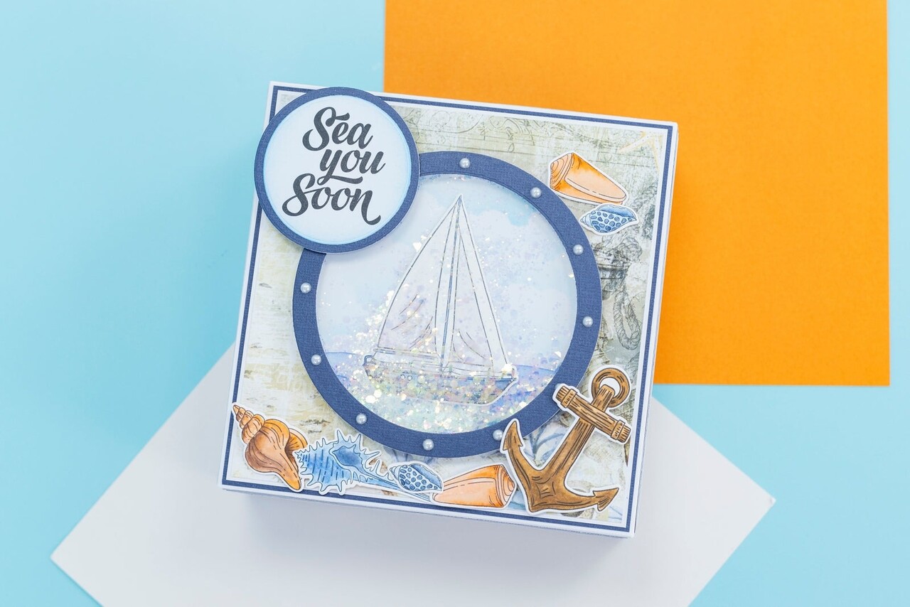 Crafter's Companion Coastal Stamp & Die Out at Sea (CC-CO-STD-OAS) Crafter's Companion Coastal Stamp & Die Out at Sea (CC-CO-STD-OAS)