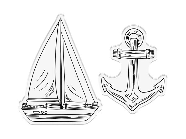 Crafter's Companion Coastal Stamp & Die Out at Sea (CC-CO-STD-OAS) Crafter's Companion Coastal Stamp & Die Out at Sea (CC-CO-STD-OAS)