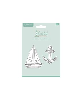 Crafter's Companion Coastal Stamp & Die Out at Sea (CC-CO-STD-OAS) Crafter's Companion Coastal Stamp & Die Out at Sea (CC-CO-STD-OAS)