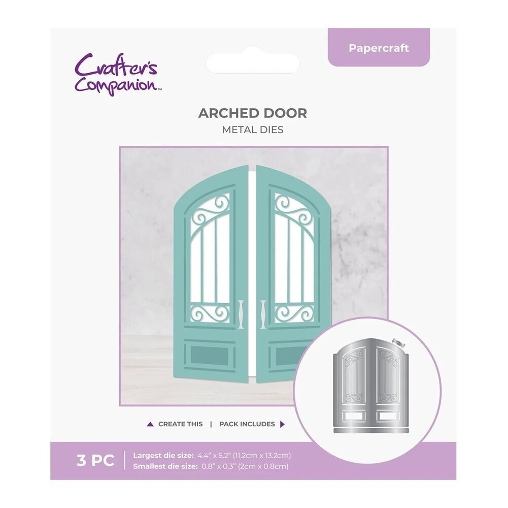 Crafter's Companion Door & Fireplace Die Set Arched Door (CC-MD-ARDO) Crafter's Companion Door & Fireplace Die Set Arched Door (CC-MD-ARDO)