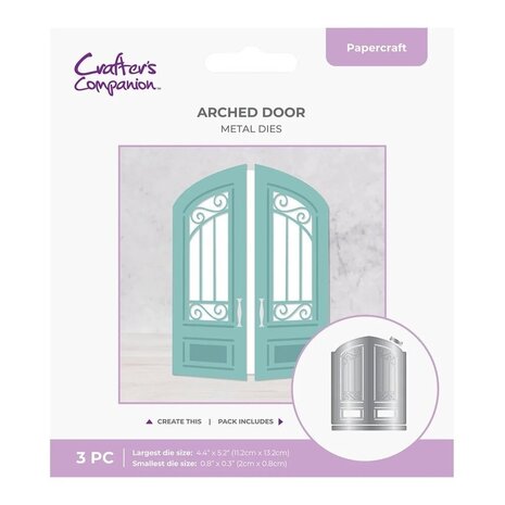 Crafter's Companion Door & Fireplace Die Set Arched Door (CC-MD-ARDO) Crafter's Companion Door & Fireplace Die Set Arched Door (CC-MD-ARDO)