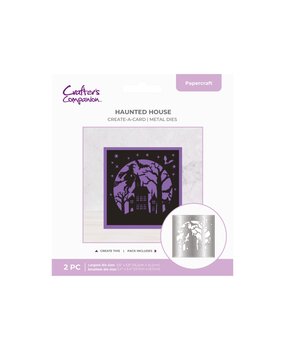Crafter's Companion Halloween Create-a-Card Dies Haunted House (CC-MD-CAD-HAUH) Crafter's Companion Halloween Create-a-Card Dies Haunted House (CC-MD-CAD-HAUH)