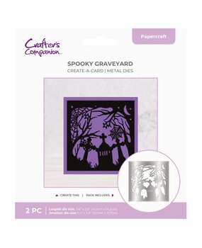 Crafter's Companion Halloween Create-a-Card Dies Spooky Graveyard (CC-MD-CAD-SGRAV) Crafter's Companion Halloween Create-a-Card Dies Spooky Graveyard (CC-MD-CAD-SGRAV)