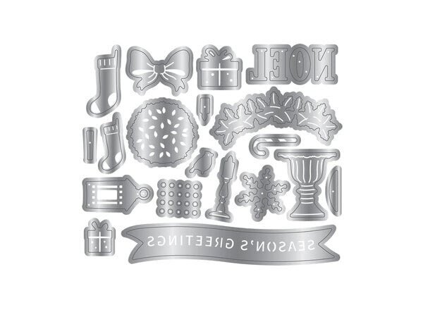 Crafter's Companion Door & Fireplace Stamp & Die Christmas Accessories (CC-MD-CHAC) Crafter's Companion Door & Fireplace Stamp & Die Christmas Accessories (CC-MD-CHAC)