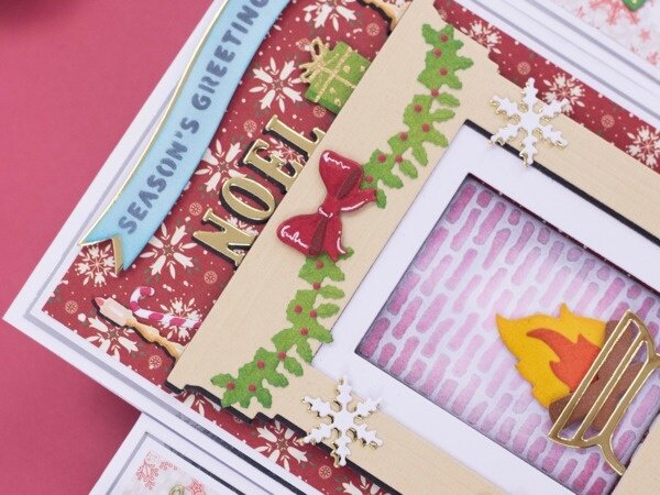 Crafter's Companion Door & Fireplace Stamp & Die Christmas Accessories (CC-MD-CHAC) Crafter's Companion Door & Fireplace Stamp & Die Christmas Accessories (CC-MD-CHAC)