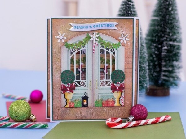 Crafter's Companion Door & Fireplace Stamp & Die Christmas Accessories (CC-MD-CHAC) Crafter's Companion Door & Fireplace Stamp & Die Christmas Accessories (CC-MD-CHAC)