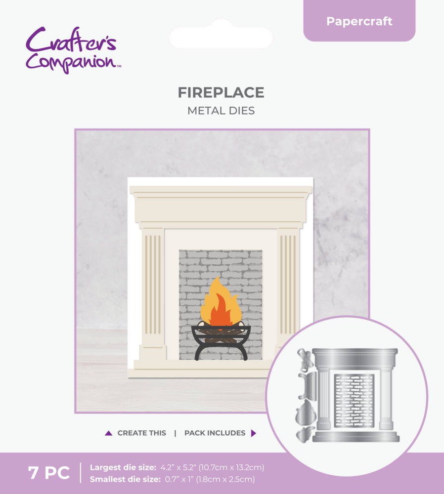 Crafter's Companion Door & Fireplace Die Set Fireplace (CC-MD-FIPL) Crafter's Companion Door & Fireplace Die Set Fireplace (CC-MD-FIPL)