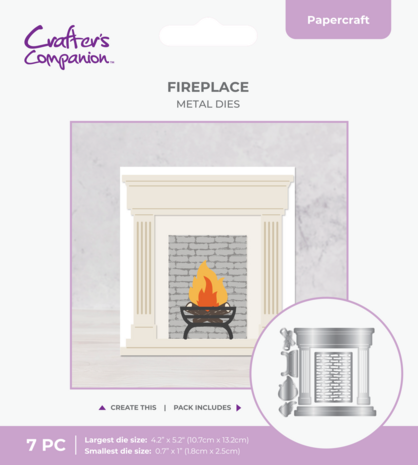 Crafter's Companion Door & Fireplace Die Set Fireplace (CC-MD-FIPL) Crafter's Companion Door & Fireplace Die Set Fireplace (CC-MD-FIPL)