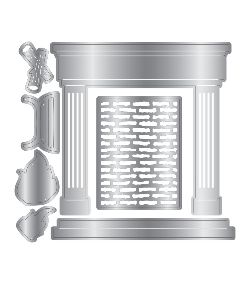Crafter's Companion Door & Fireplace Die Set Fireplace (CC-MD-FIPL) Crafter's Companion Door & Fireplace Die Set Fireplace (CC-MD-FIPL)