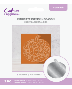 Crafter's Companion Fall Decorative Motif Dies Intricate Pumpkin Season (CC-MD-IPSE) Crafter's Companion Fall Decorative Motif Dies Intricate Pumpkin Season (CC-MD-IPSE)