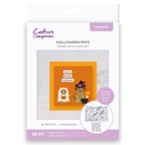 Crafter's Companion Halloween Pet Stamp, Die & Flock Halloween Pets (CC-STD-FLOC-HAPE)