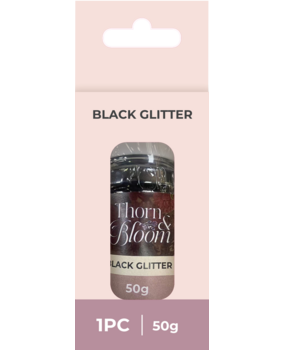 Crafter's Companion Thorn & Bloom Black Glitter (SS-TB-GLIT)