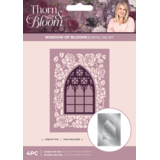 Crafter's Companion Thorn & Bloom Metal Die Create-a-Card Window of Blooms (SS-TB-MD-CAD-WIBL)