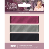 Crafter's Companion Thorn & Bloom Velvet Ribbon (SS-TB-VELRIB)