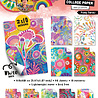 Art By Marlene Funky Florals A4 Collage Paper (ABM-25-DPP396) Art By Marlene Funky Florals A4 Collage Paper (ABM-25-DPP396)